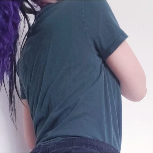 ✨2FOR15$✨Port And Company Alitalia Sky Team Green T-Shirt - Picture 6 of 13